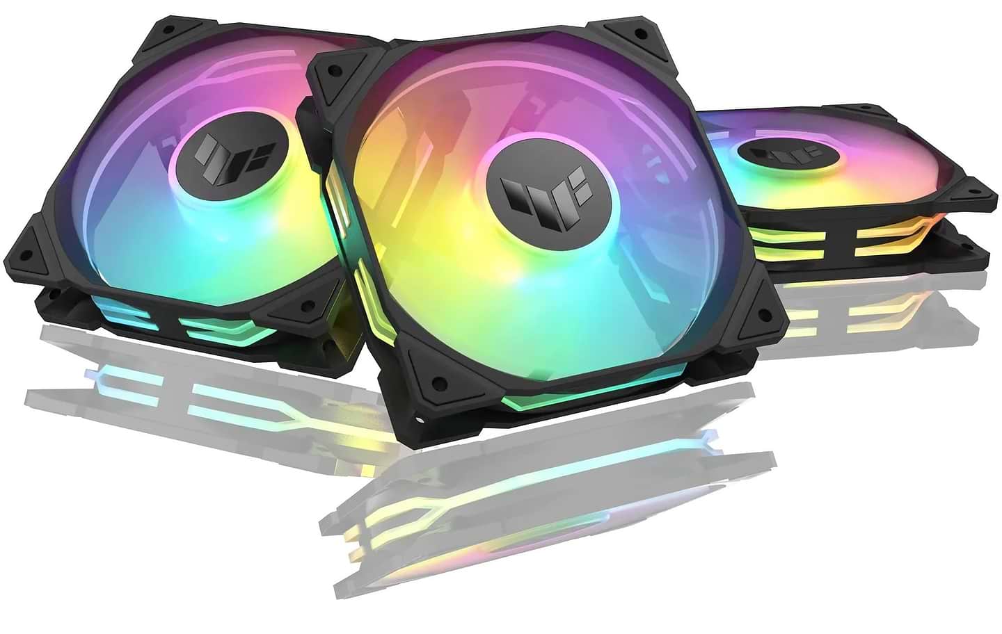 Корпусный вентилятор Asus TUF Gaming TR120 ARGB Reverse Triple Pack Black (90DA00D0-B09020)