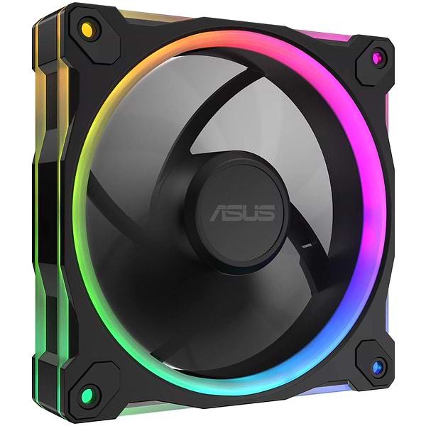 Фото - Корпусний вентилятор Asus PRIME MR120 ARGB BLACK (90DA00I0-B09000)