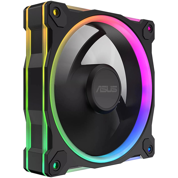 Фото - Корпусный вентилятор Asus PRIME MR120 REVERSE ARGB BLACK (90DA00L0-B09000)