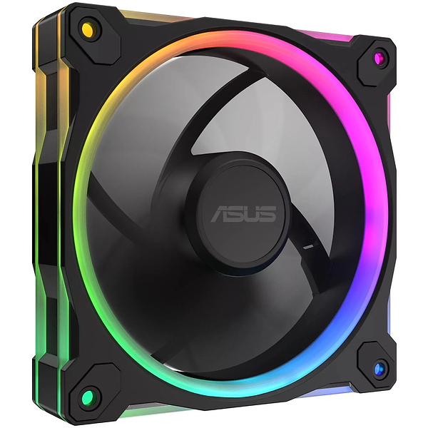 Фото - Корпусный вентилятор Asus PRIME MR120 REVERSE ARGB BLACK 3IN1 (90DA00L0-B09020)