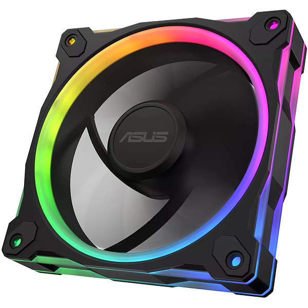Фото - Корпусный вентилятор Asus PRIME MR120 REVERSE ARGB BLACK 3IN1 (90DA00L0-B09020)