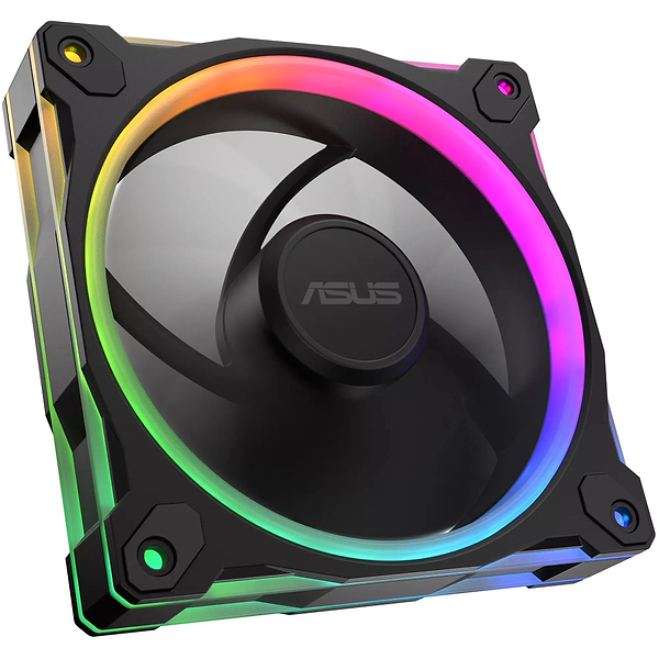 Фото - Корпусный вентилятор Asus PRIME MR120 REVERSE ARGB BLACK 3IN1 (90DA00L0-B09020)