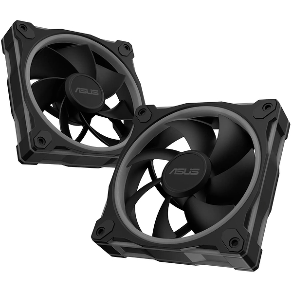 Фото - Корпусный вентилятор Asus PRIME MR120 REVERSE ARGB BLACK (90DA00L0-B09000)
