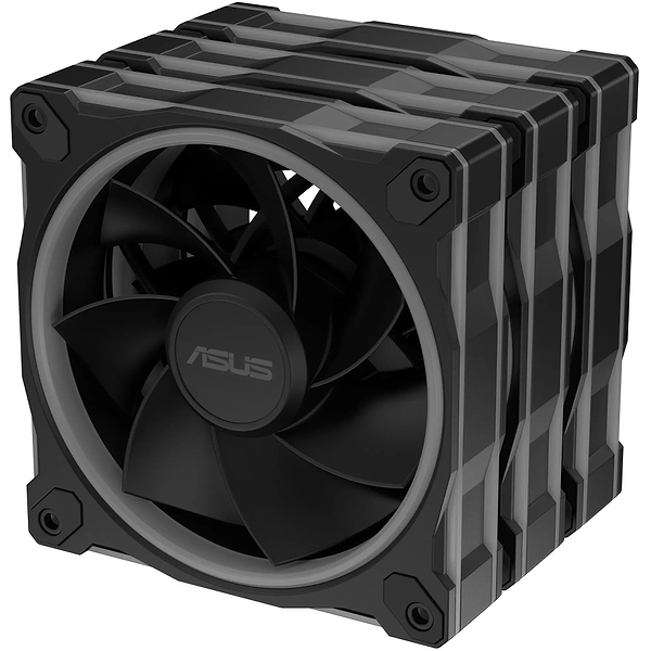 Фото - Корпусный вентилятор Asus PRIME MR120 REVERSE ARGB BLACK 3IN1 (90DA00L0-B09020)