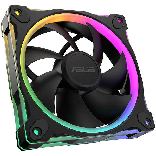 Фото - Корпусний вентилятор Asus PRIME MR120 ARGB BLACK 3IN1 (90DA00I0-B09020)