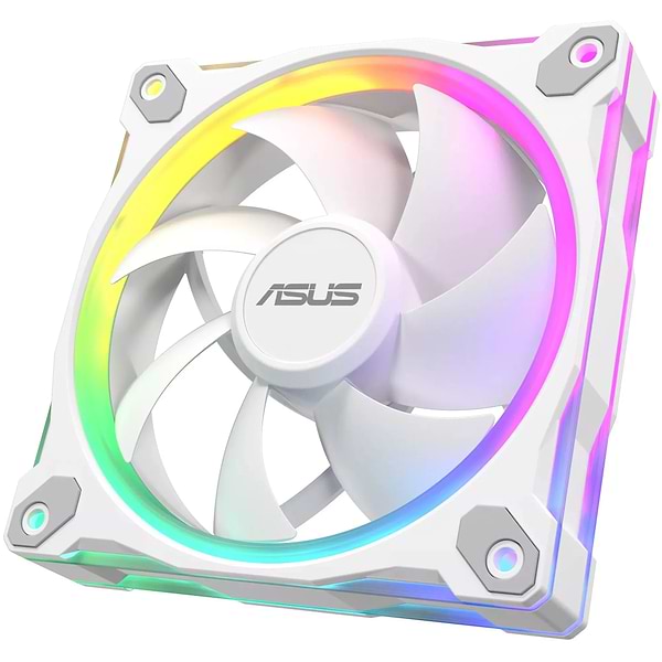 Фото - Корпусный вентилятор Asus PRIME MR120 ARGB WHITE (90DA00I3-B09000)