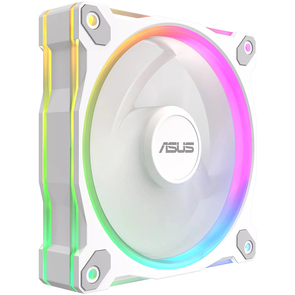 Фото - Корпусный вентилятор Asus PRIME MR120 ARGB WHITE (90DA00I3-B09000)