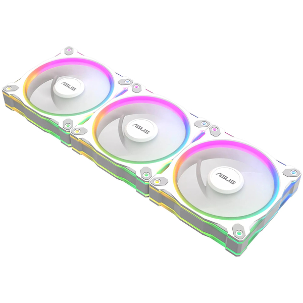 Фото - Корпусный вентилятор Asus PRIME MR120 ARGB WHITE 3IN1 (90DA00I3-B09020)
