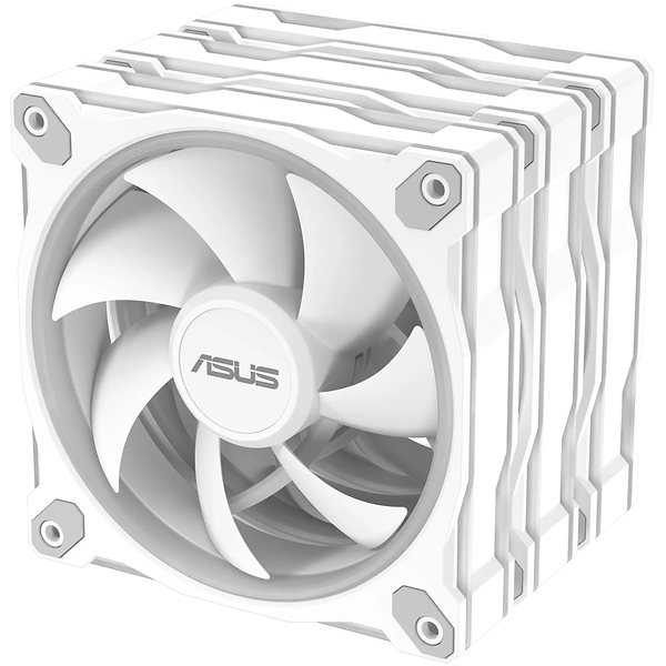 Фото - Корпусный вентилятор Asus PRIME MR120 ARGB WHITE 3IN1 (90DA00I3-B09020)