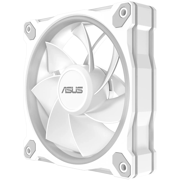 Фото - Корпусный вентилятор Asus PRIME MR120 REVERSE ARGB WHITE (90DA00L3-B09000)