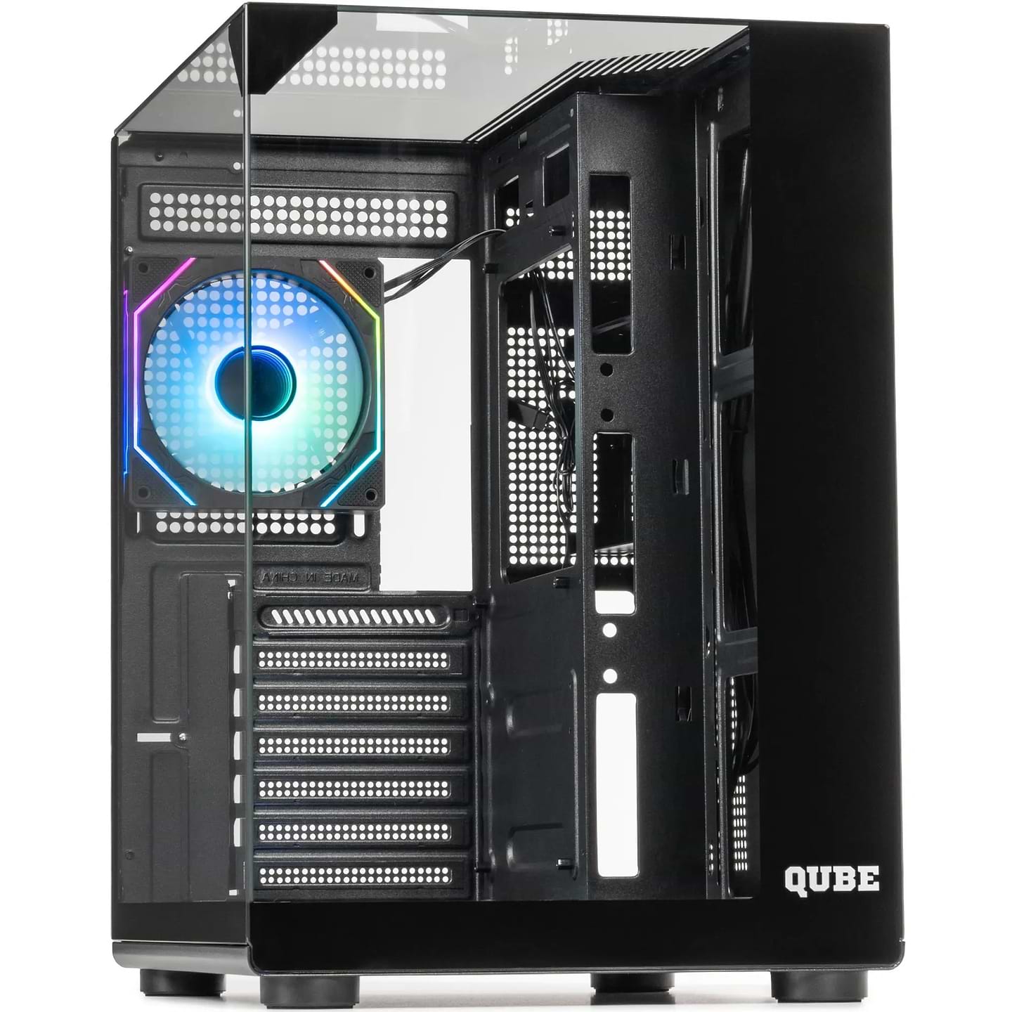 Корпус QUBE AQUARIUM ARGB Black (AQUARIUM_GBNU3)