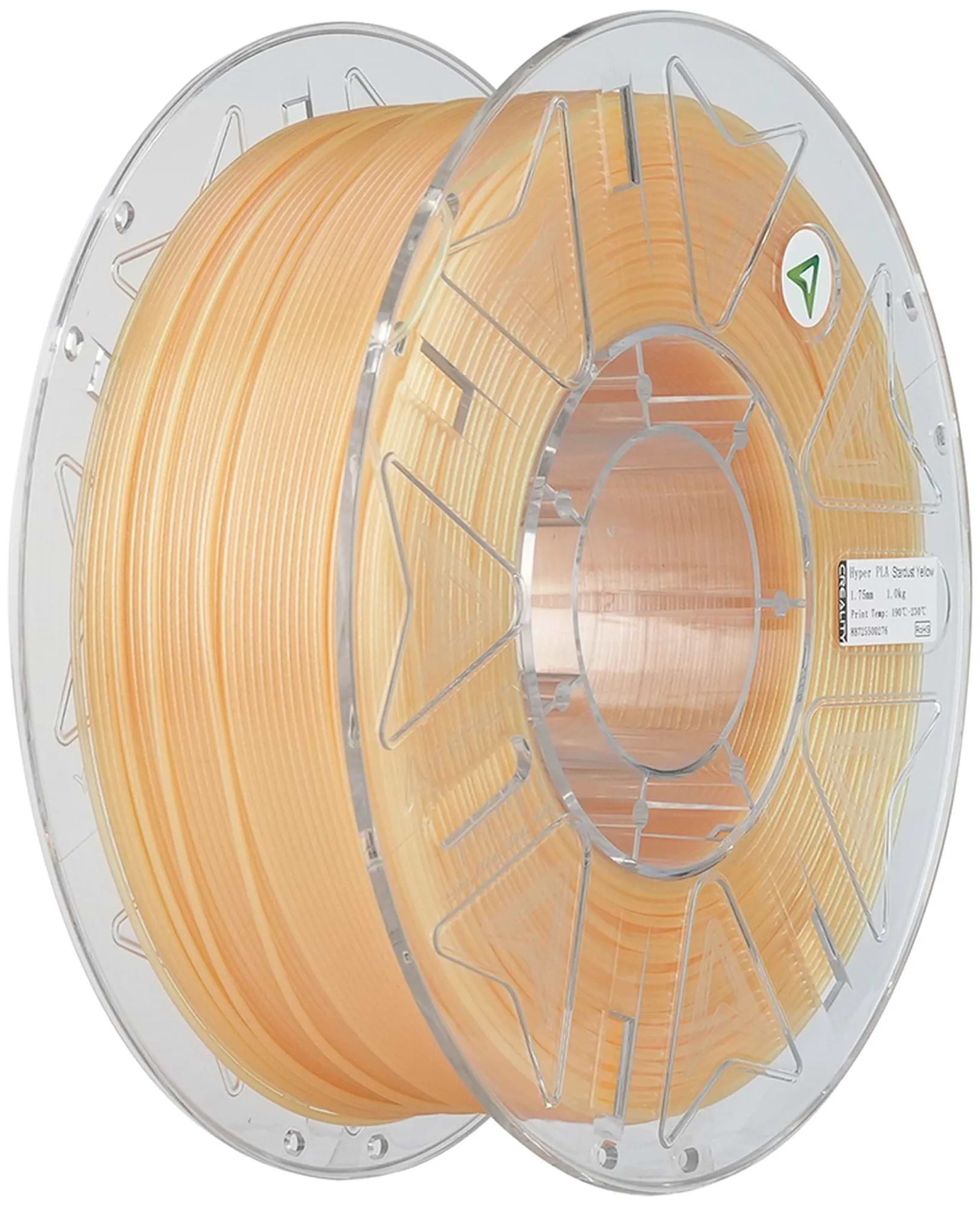 Нитка для PLA-картриджа Creality RFID Filament Stardust 1.75мм желтый (3301010573)