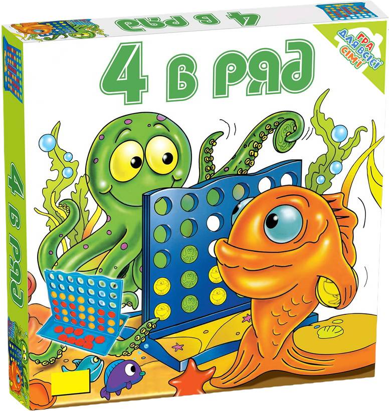 Настольная игра (3-4 года) GAME ON 4 в ряд (2250_C)