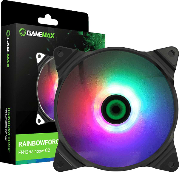 Фото - Корпусный вентилятор Gamemax FN-12Rainbow-C2