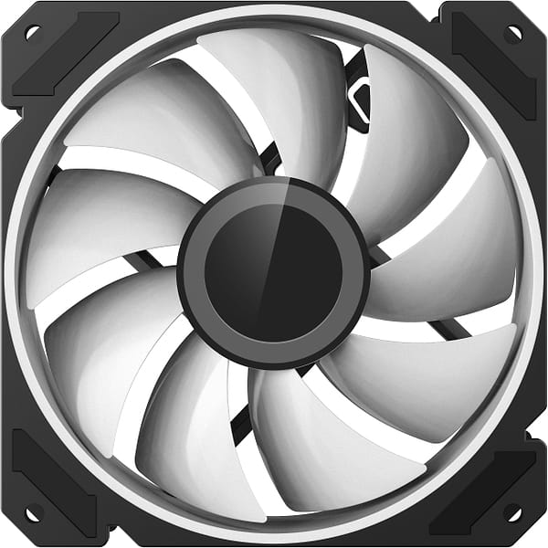 Фото - Корпусный вентилятор Gamemax FN-12Rainbow-C9