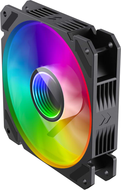 Фото - Корпусный вентилятор Gamemax FN-12Rainbow-C9