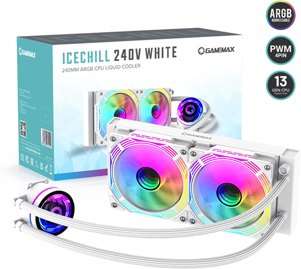 Фото - Водяна система охолодження Gamemax IceChill 240V White