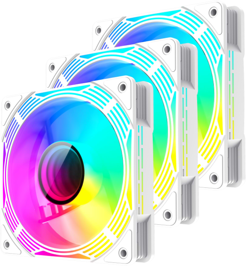 Корпусный вентилятор Gamemax KF300 WH