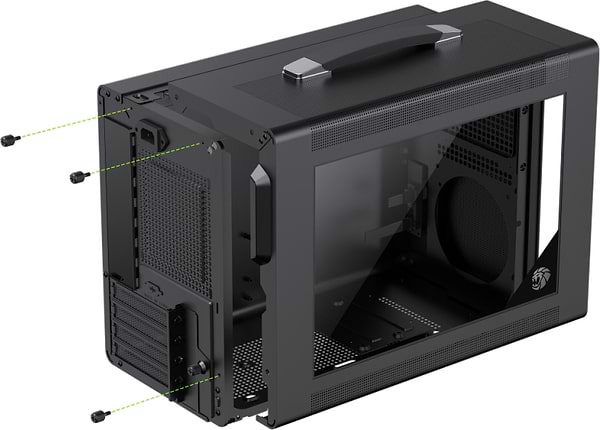 Фото - Корпус Gamemax Mini Tower без БП (Spark Air BK)