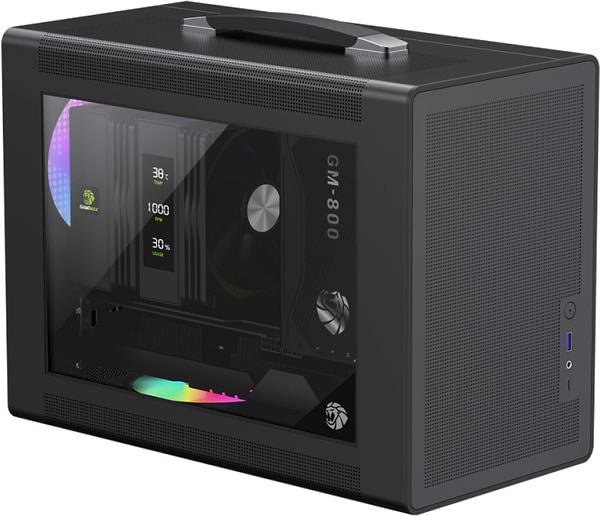 Фото - Корпус Gamemax Mini Tower без БП (Spark Air BK) Фото - Корпус Gamemax Mini Tower без БП (Spark Air BK)