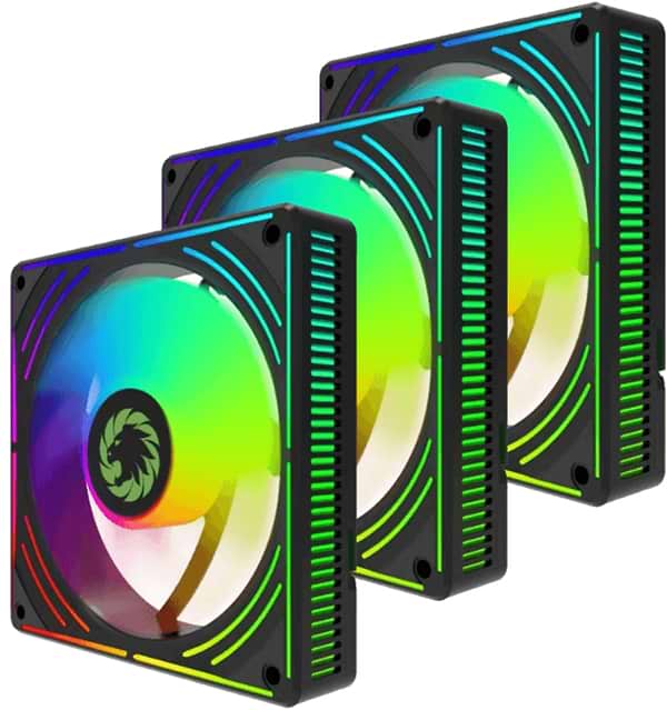 Фото - Корпусный вентилятор Gamemax RA300 BK