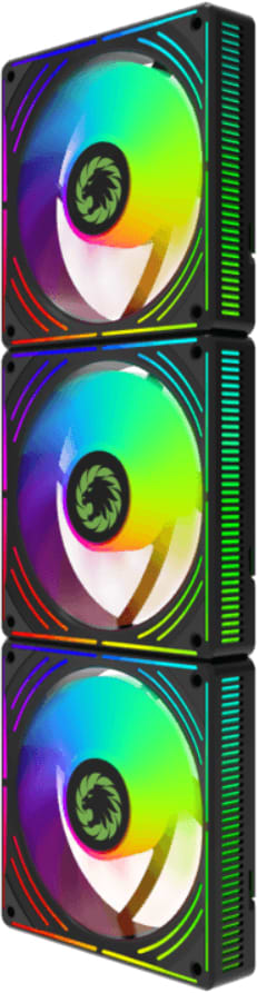 Фото - Корпусный вентилятор Gamemax RA300 BK