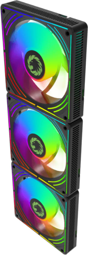 Фото - Корпусный вентилятор Gamemax RA300 BK