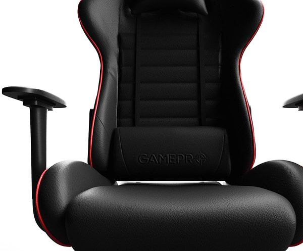 Фото - Кресло для геймеров GamePro Rush Black-Red (GC-575-Black-Red)