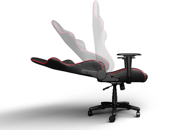 Фото - Кресло для геймеров GamePro Rush Black-Red (GC-575-Black-Red)