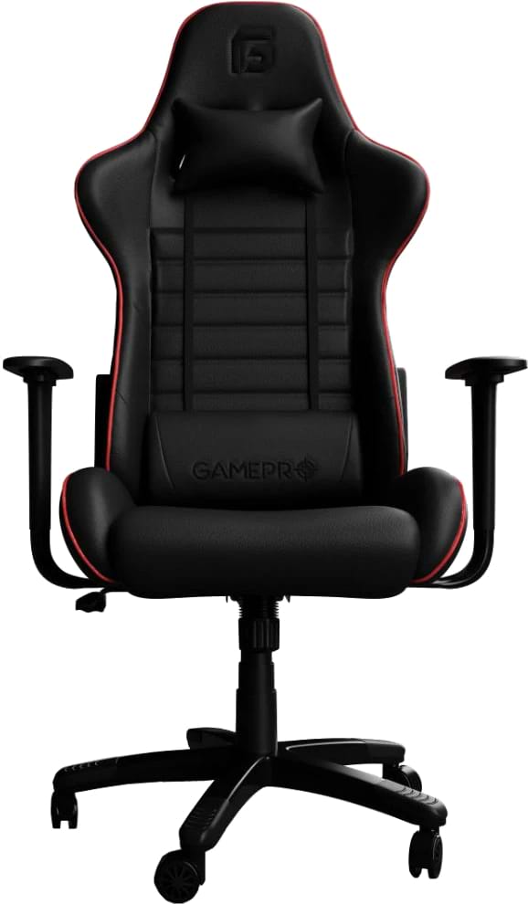 Фото - Кресло для геймеров GamePro Rush Black-Red (GC-575-Black-Red)