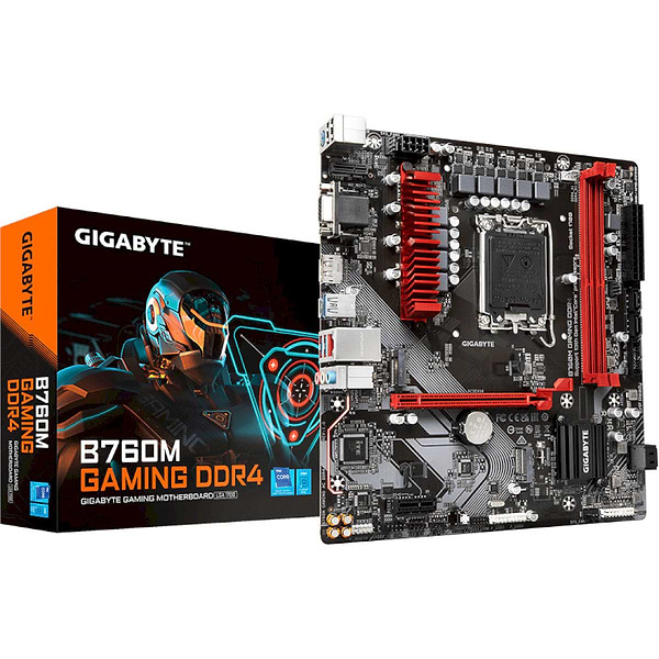 Фото - Материнська плата Gigabyte B760M GAMING DDR4