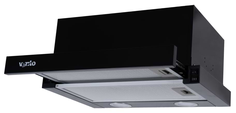 Купити Витяжка вбудована Ventolux GARDA 45 BK (700) LED - Фото 1 Витяжка вбудована Ventolux GARDA 45 BK (700) LED - Фото 1