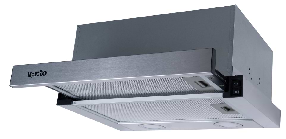 Купити Витяжка вбудована Ventolux GARDA 45 INOX (700) LED - Фото 1 Витяжка вбудована Ventolux GARDA 45 INOX (700) LED - Фото 1