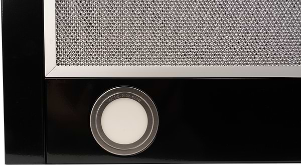 Фото - Витяжка вбудована Ventolux GARDA 50 BK (700) LED