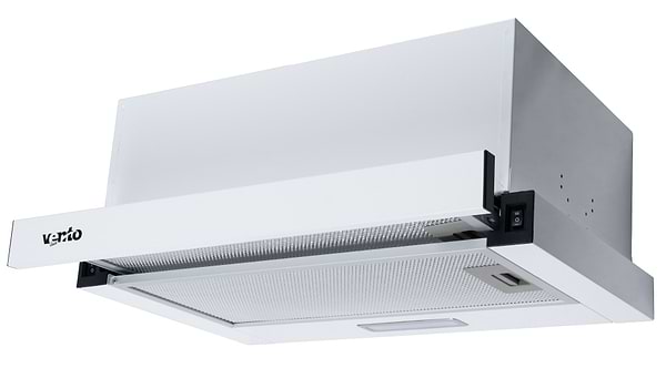 Фото - Витяжка вбудована Ventolux GARDA 50 WH (700) LED 2S