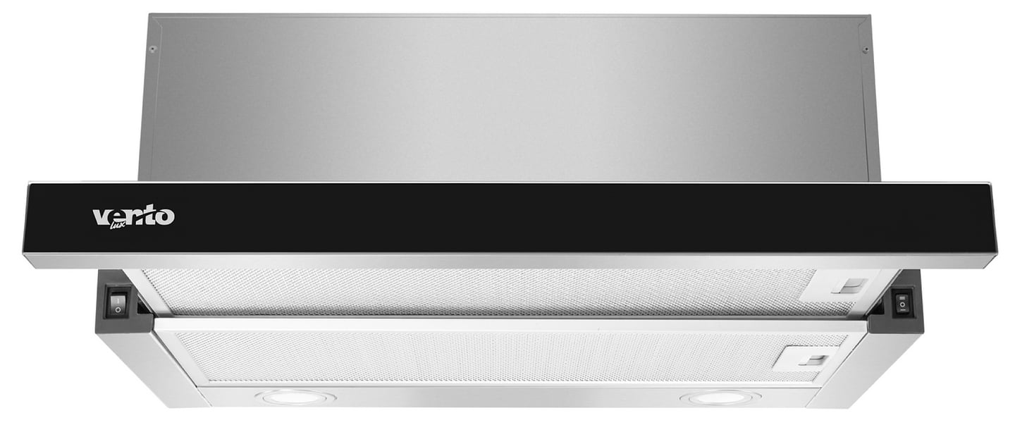 Вытяжка встраиваемая Ventolux GARDA 60 BG (1100) LED - Фото 1
