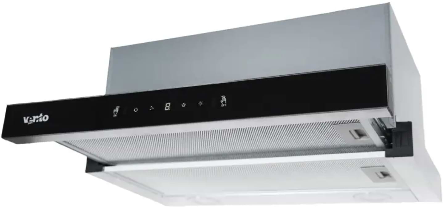Вытяжка встраиваемая Ventolux GARDA 60 BG (1100) TC MS LED - Фото 1