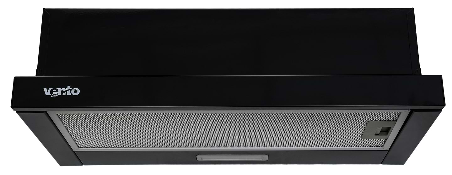 Витяжка вбудована Ventolux GARDA 60 BK (500) LED - Фото 1