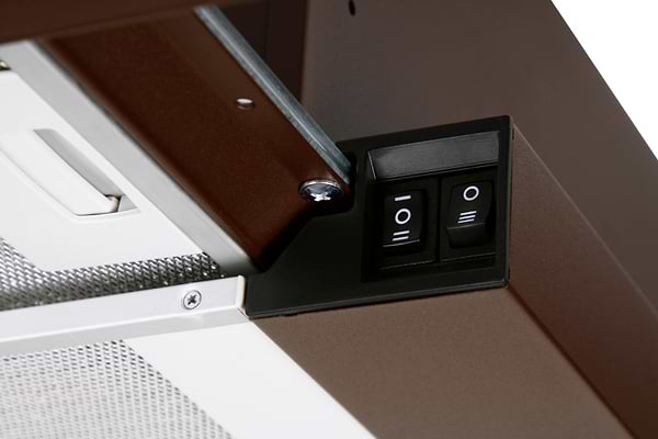 Фото - Вытяжка встраиваемая Ventolux GARDA 60 BR (750) SMD LED