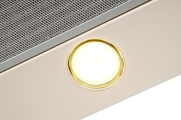 Фото - Вытяжка встраиваемая Ventolux GARDA 60 CREMA (1300) SMD LED