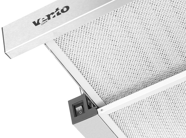 Фото - Вытяжка встраиваемая Ventolux GARDA 60 INOX (1100) LED