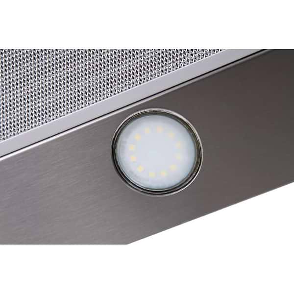 Фото - Вытяжка встраиваемая Ventolux GARDA 60 INOX (1300) SMD LED