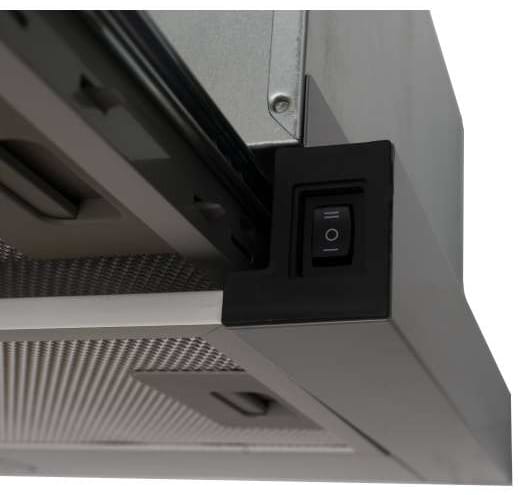Фото - Вытяжка встраиваемая Ventolux GARDA 60 M/X (700) LED 2S