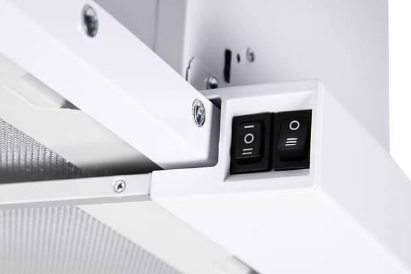 Фото - Уцінка - Витяжка вбудована Ventolux GARDA 60 WH (1300) SMD LED #