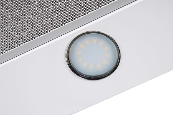 Фото - Уцінка - Витяжка вбудована Ventolux GARDA 60 WH (1300) SMD LED #