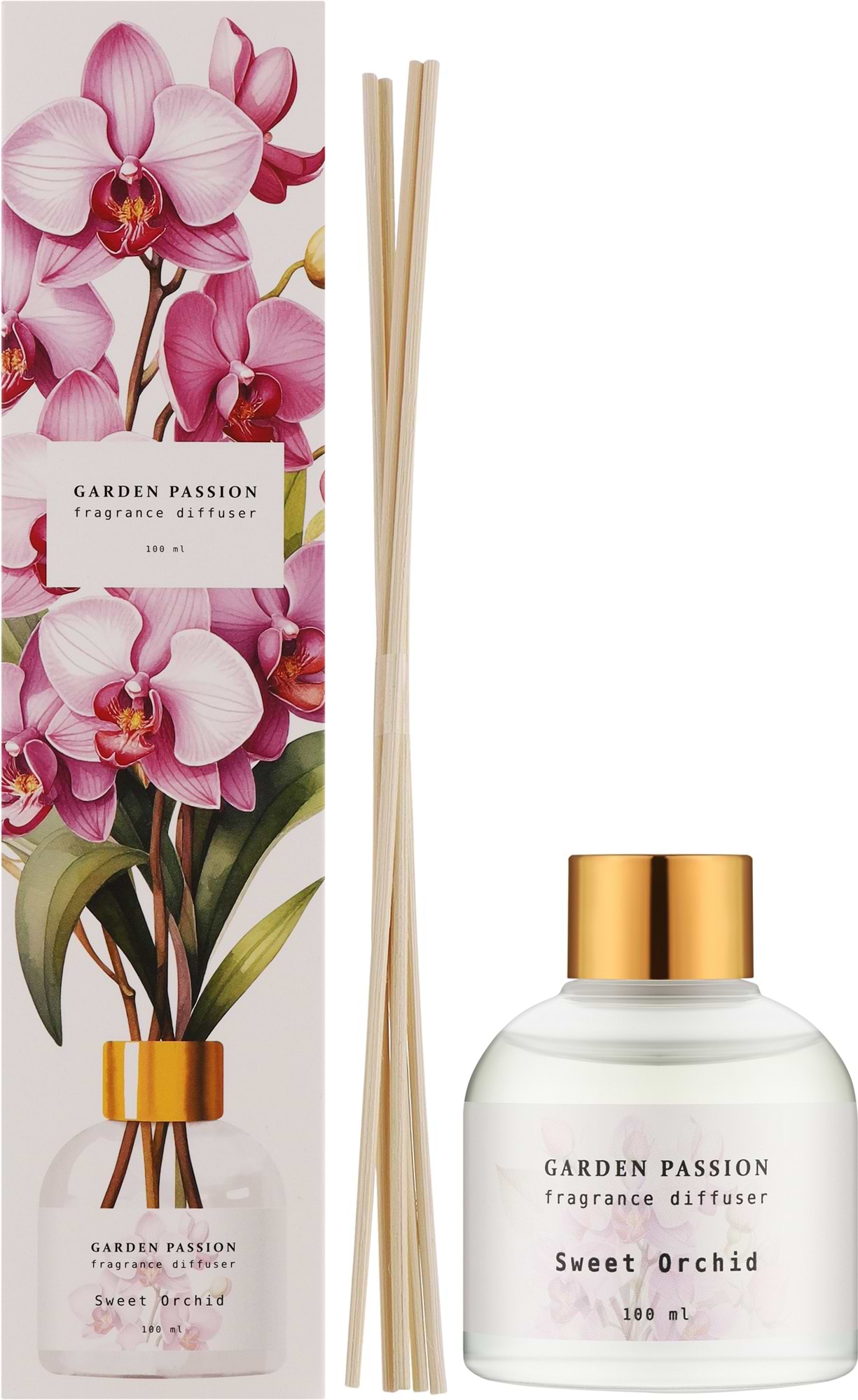 Аромадифузор Garden Passion Солодка орхідея 100 мл (4820288091042) - Фото 1