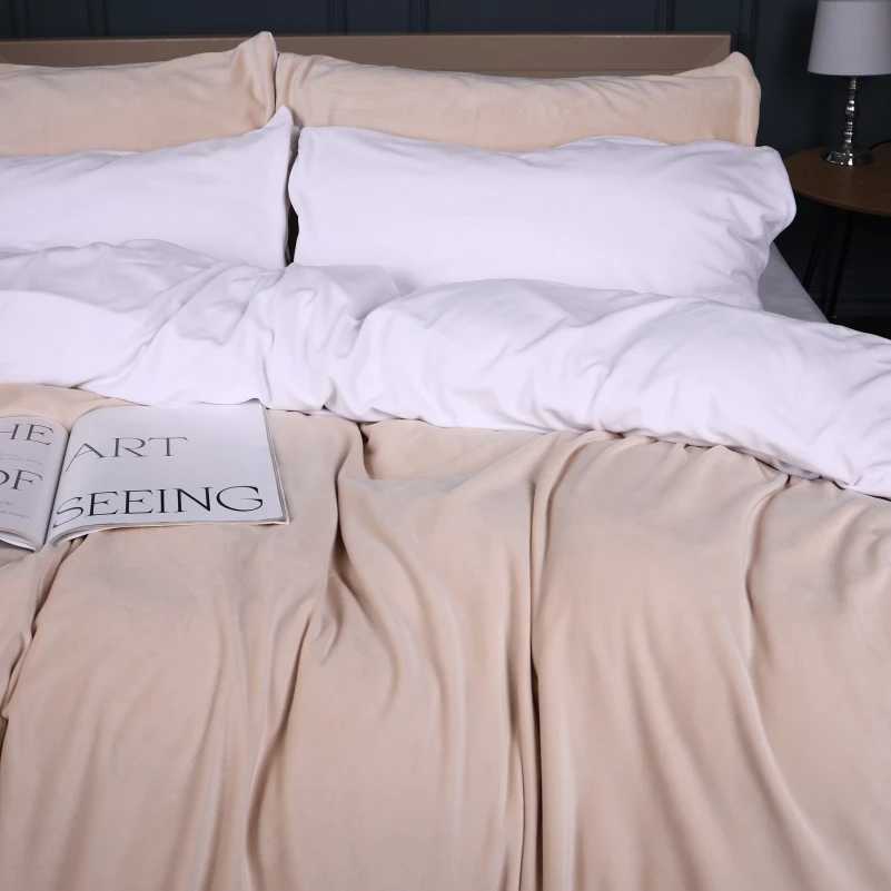 Фото - Комплект постільної білизни дитячий MirSon Велюр Winter Frost 28-0001 + 28-0004 Gardenia Velvet 110х140 (2200004003795)