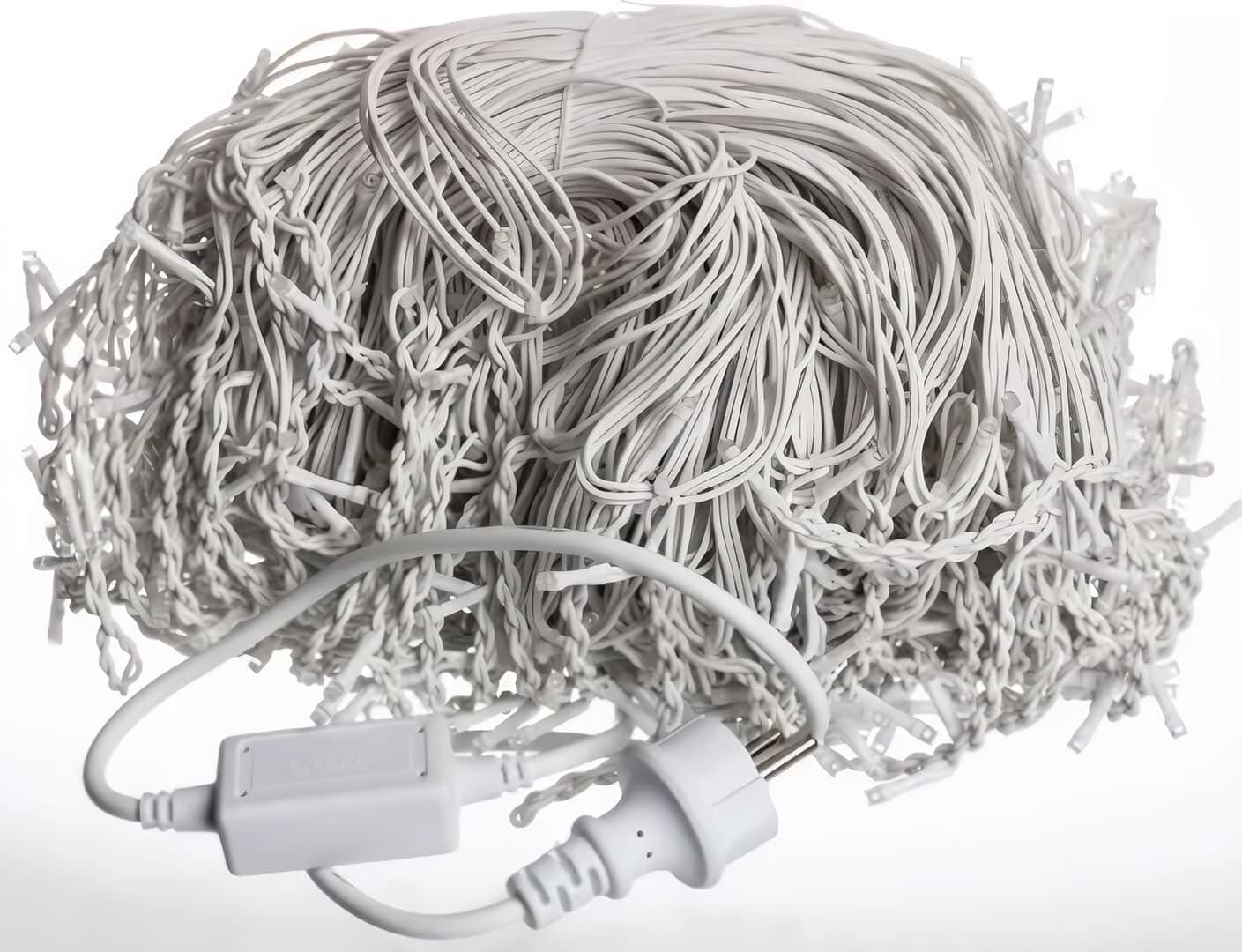 Гирлянда бахрома GarlandoPro 840 LED 50 м (50MWW)
