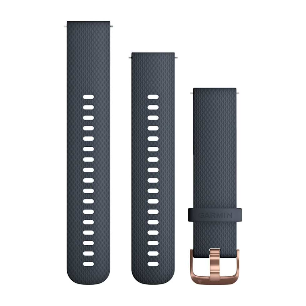 Ремінець для смарт-годинника Garmin vivoactive 3 Music, Band, Blue Granite/Rose Gold Band (010-12561-11)