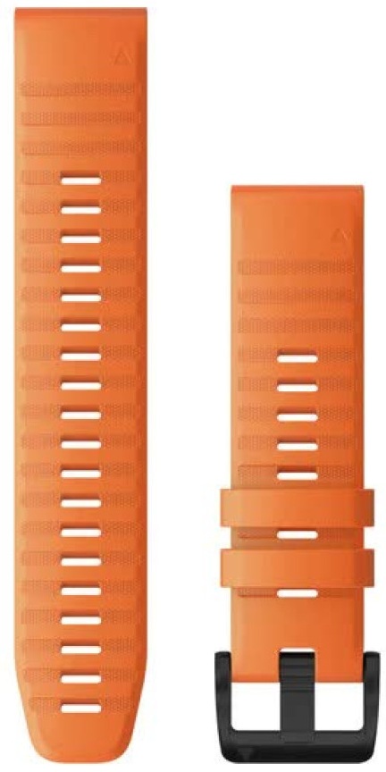 Ремінець для смарт-годинника Garmin fenix 6 22mm QuickFit Ember Orange Silicone Band (010-12863-01)